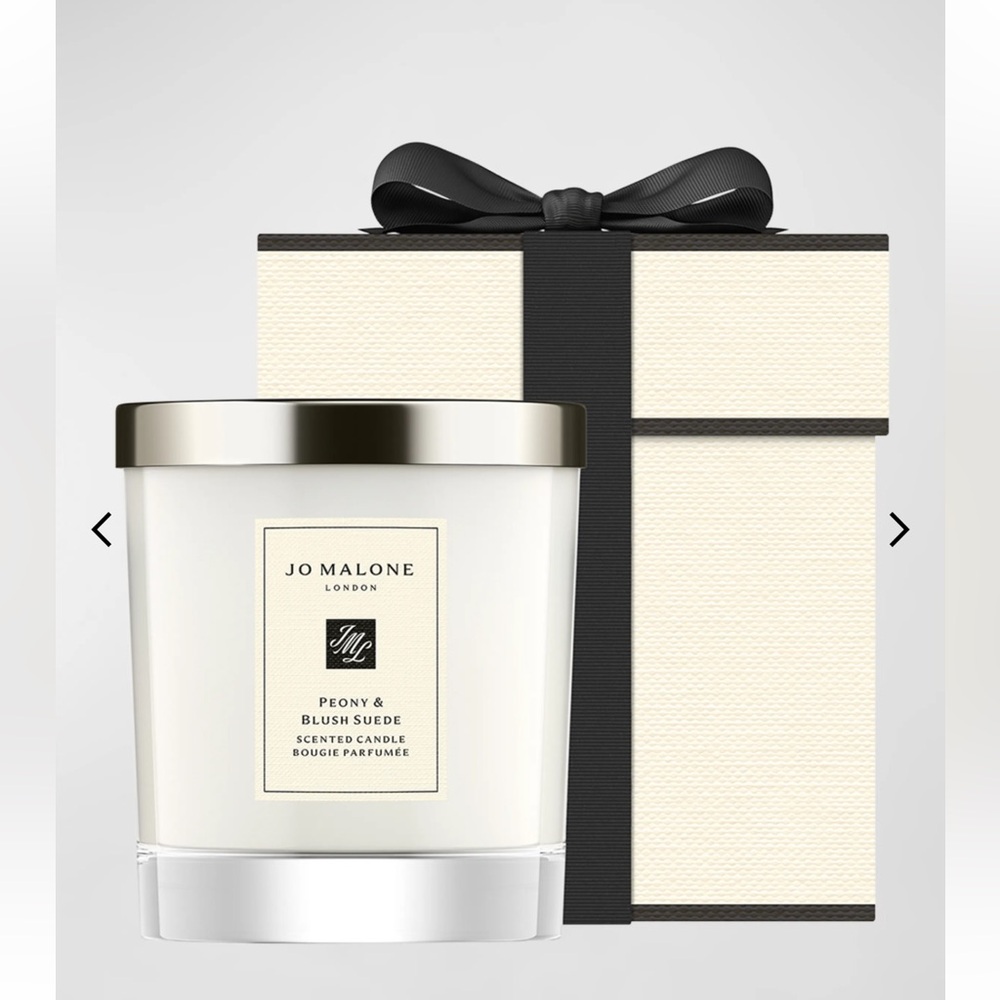 Jo Malone Peony & Blush Suede Candle - White and Black